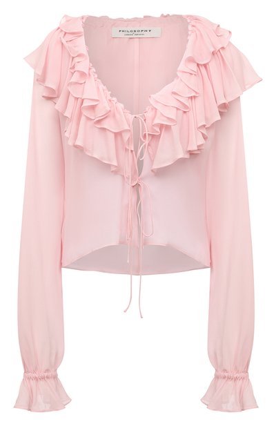 Женская блузка из вискозы PHILOSOPHY DI LORENZO SERAFINI, арт. A0201/7117
