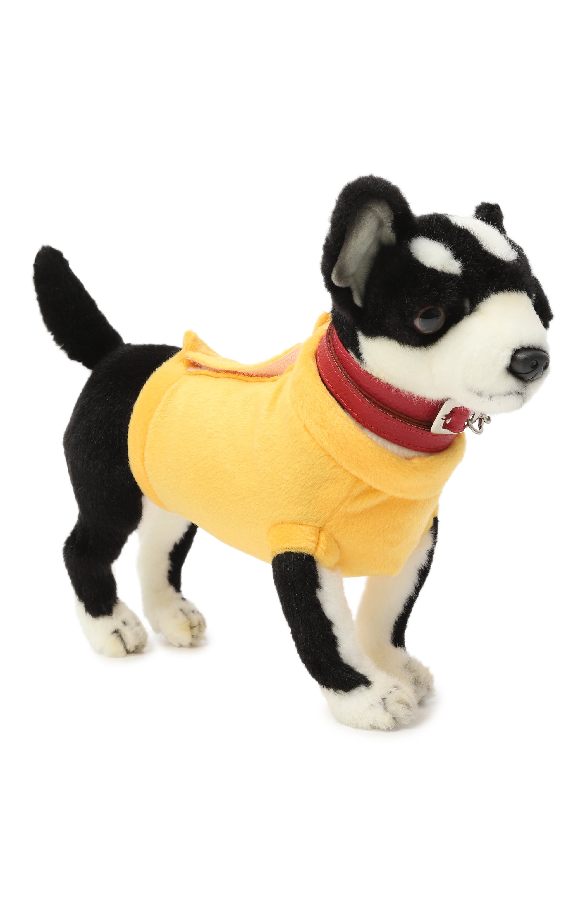 Мягкая игрушка собака чихуахуа HANSA черно-белого цвета по цене 10620 руб., арт. 6384, фото 1 Мягкая игрушка собака чихуахуа HANSA, арт. 6384, фото 1