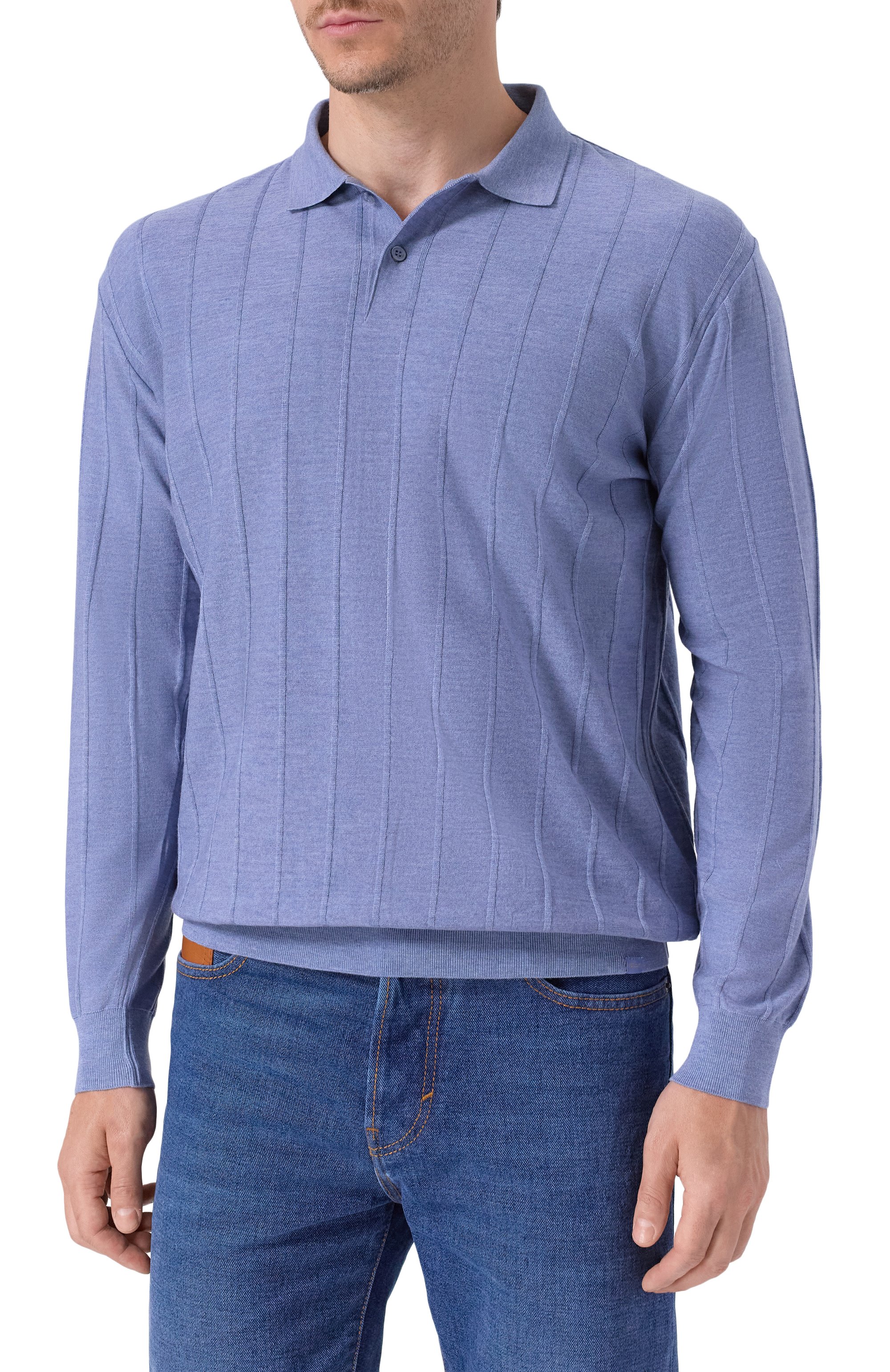 Шерстяное поло PAUL&SHARK, арт. 15311144, фото 3