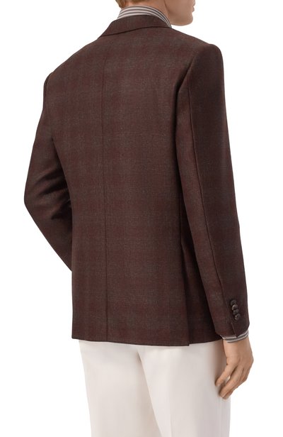 Шерстяной пиджак CORNELIANI, арт. 286008/2A16226, фото 4