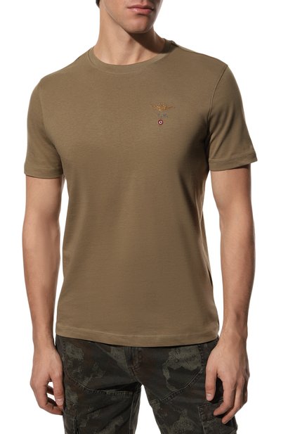 Хлопковая футболка AERONAUTICA MILITARE, арт. 222TS1580J372, фото 3