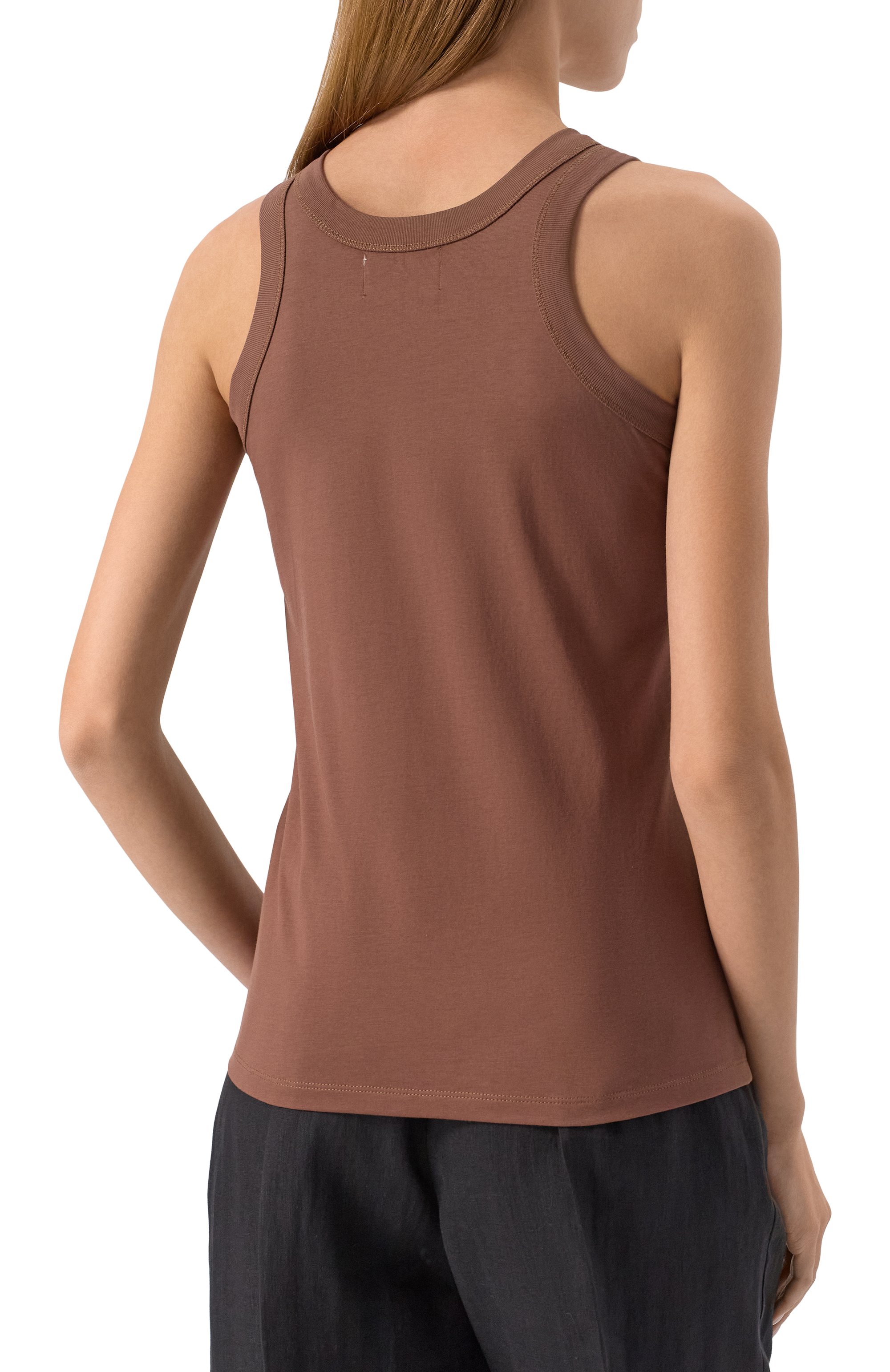 Хлопковая майка LOULOU DE SAISON, арт. P0S0, фото 4