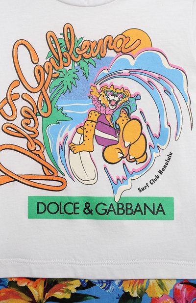 Хлопковый песочник DOLCE & GABBANA, арт. L1J02G/G7L6Y, фото 3
