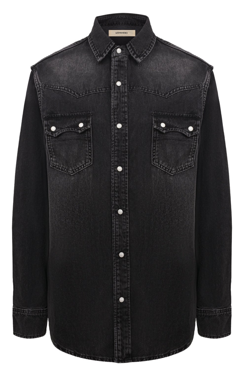 Джинсовая рубашка LESYANEBO, арт. FW23/DENIMSHIRT01, фото 1