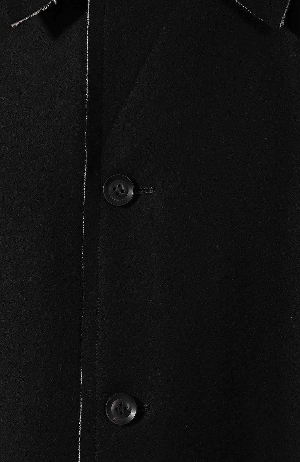 Шерстяное пальто YOHJI YAMAMOTO, арт. NC-C55-103, фото 5