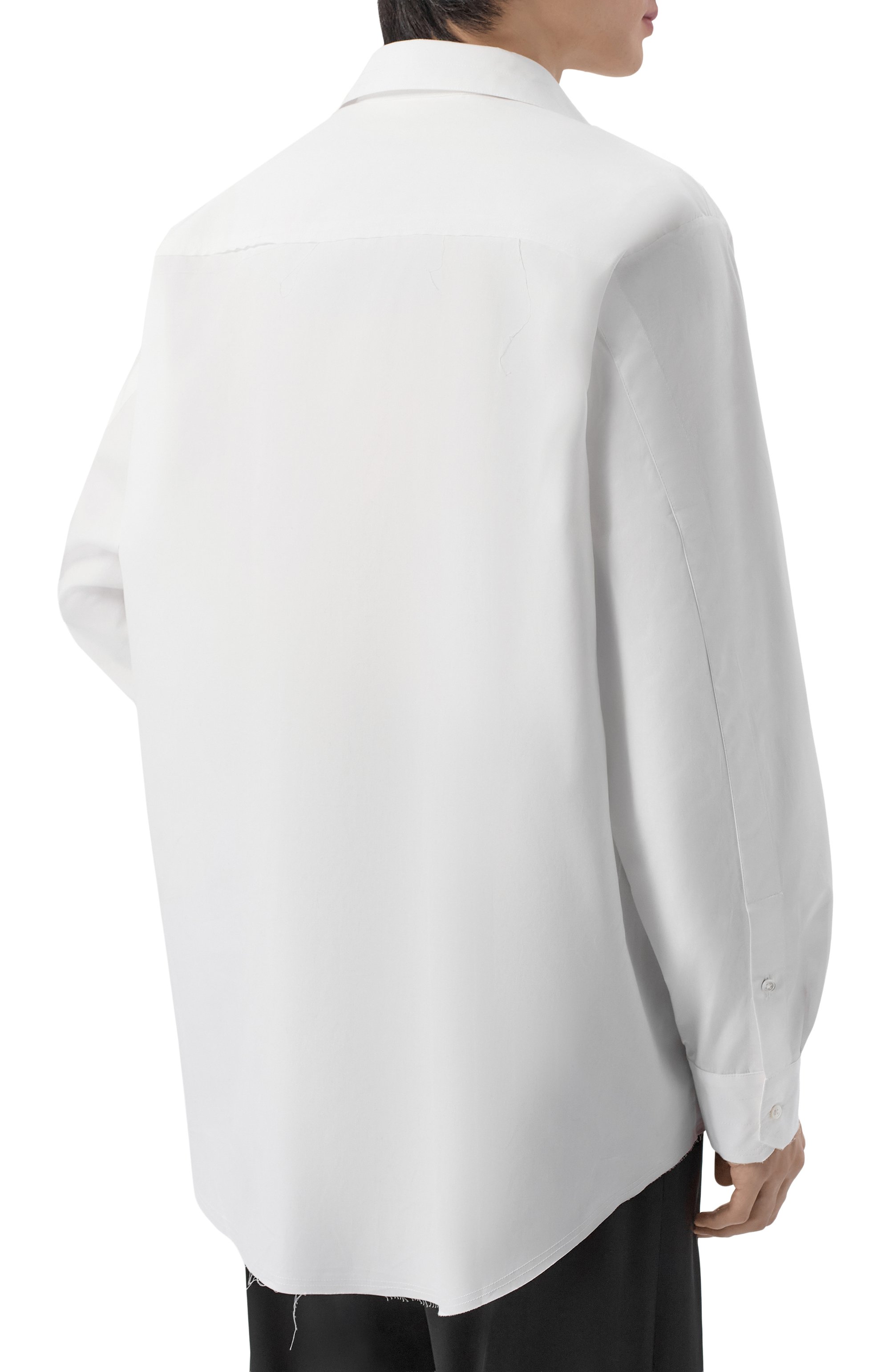 Хлопковая рубашка ISABEL BENENATO, арт. UW61S26_001, фото 4