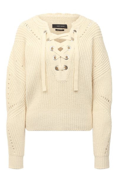 Свитер из хлопка и шерсти ISABEL MARANT, арт. PU0683-22P042I/LALEY, фото 1