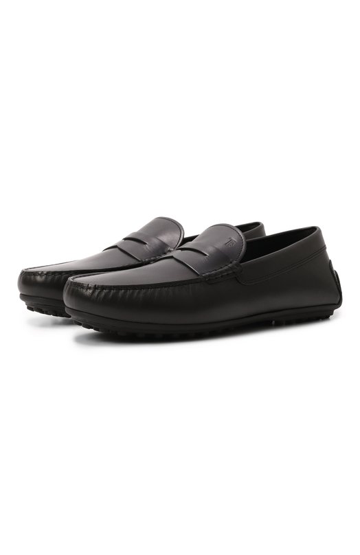 Кожаные мокасины City Tod’s XXM76L0JM30D90 Чёрный XXM76L0JM30D90