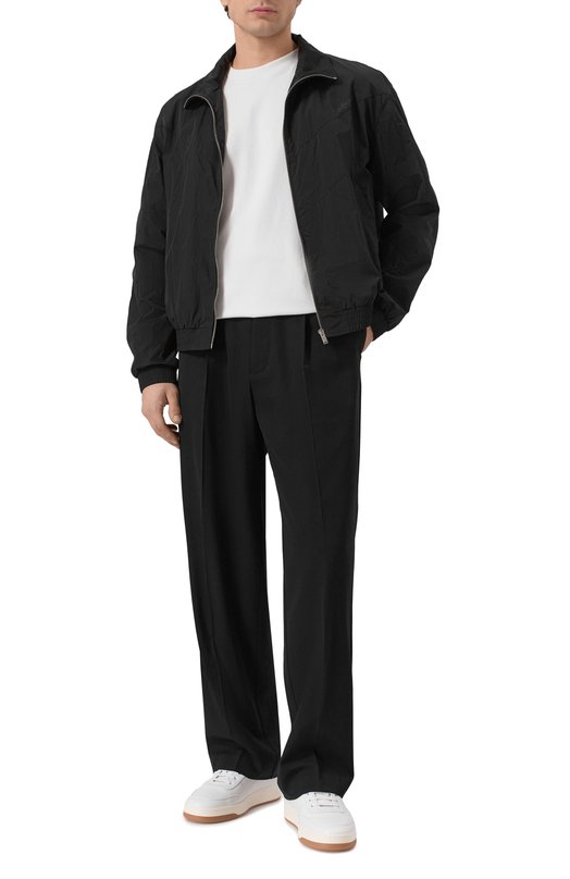 Бомбер Saint Laurent 822579/YZ9AD Чёрный  822579/YZ9AD Фото 2