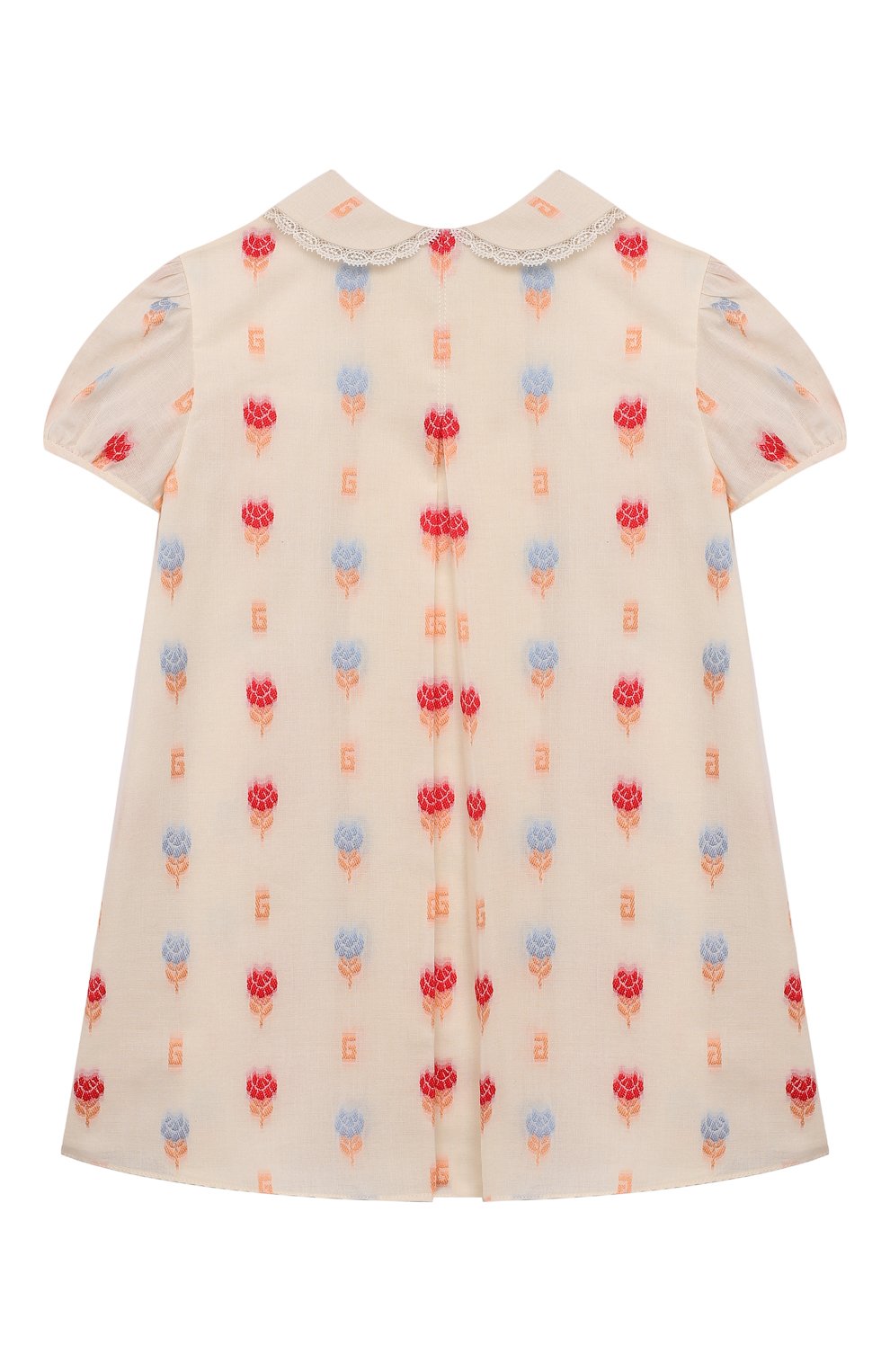 Хлопковое платье GUCCI, арт. 680418/ZAH73/9-12M, фото 2
