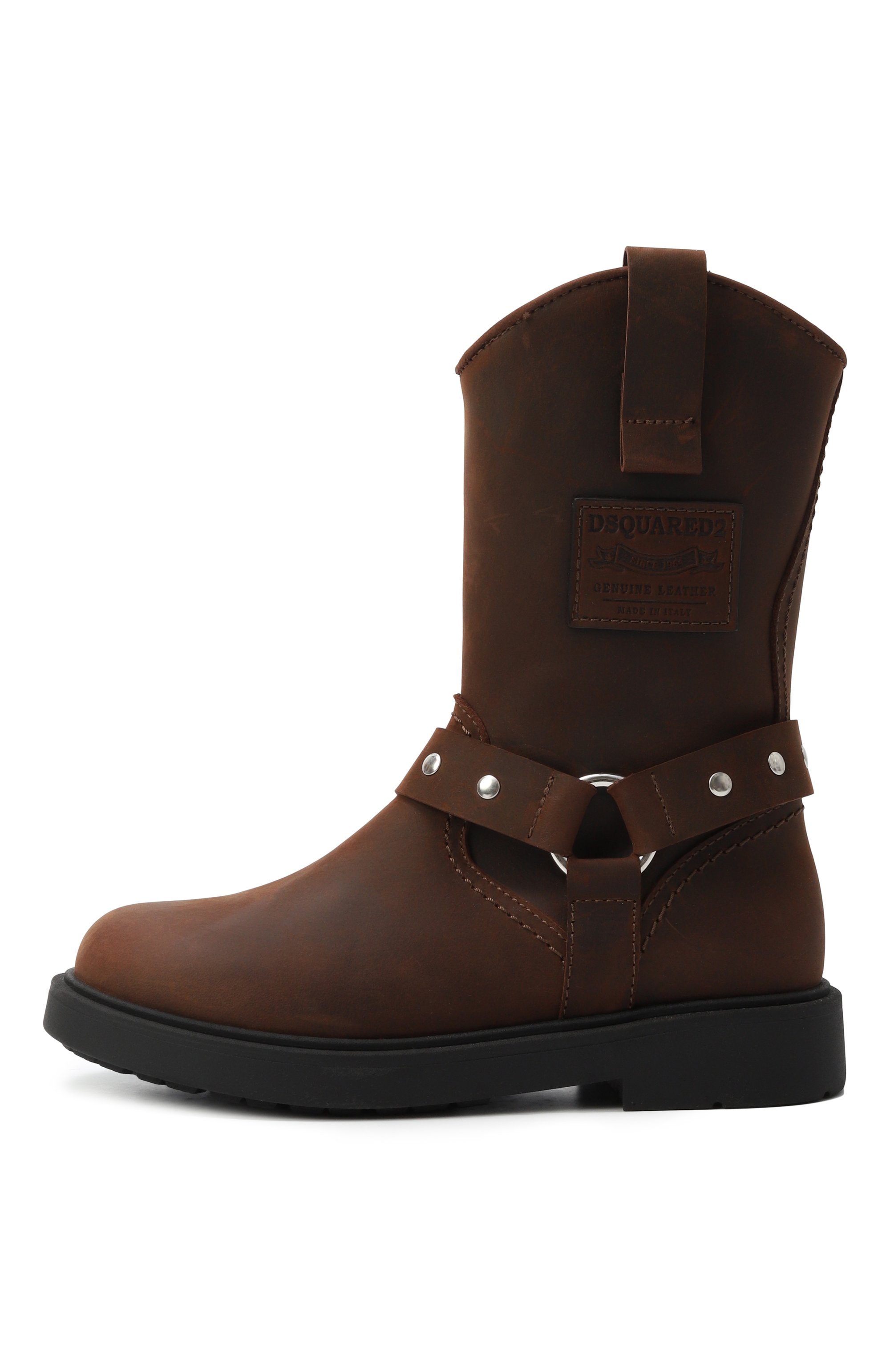 Кожаные сапоги DSQUARED2, арт. 81507/28-35, фото 2