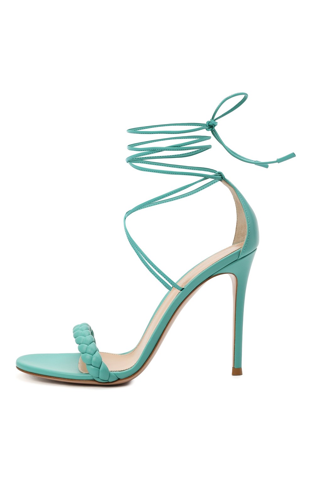 Кожаные босоножки leomi GIANVITO ROSSI, арт. G61531.15RIC.NAPMALE, фото 3