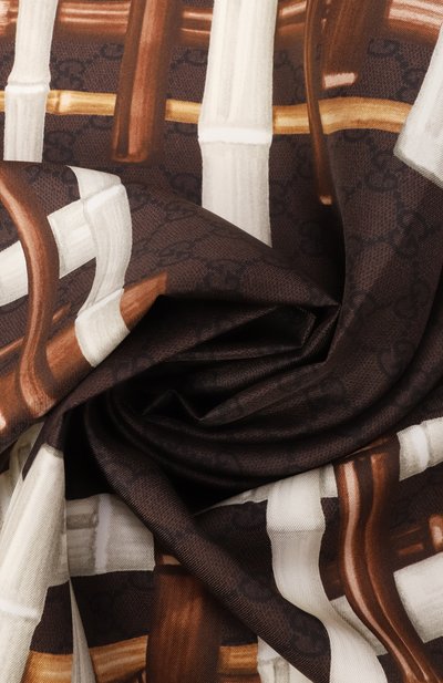 Шелковый платок GUCCI, арт. 848374/3G001, фото 3