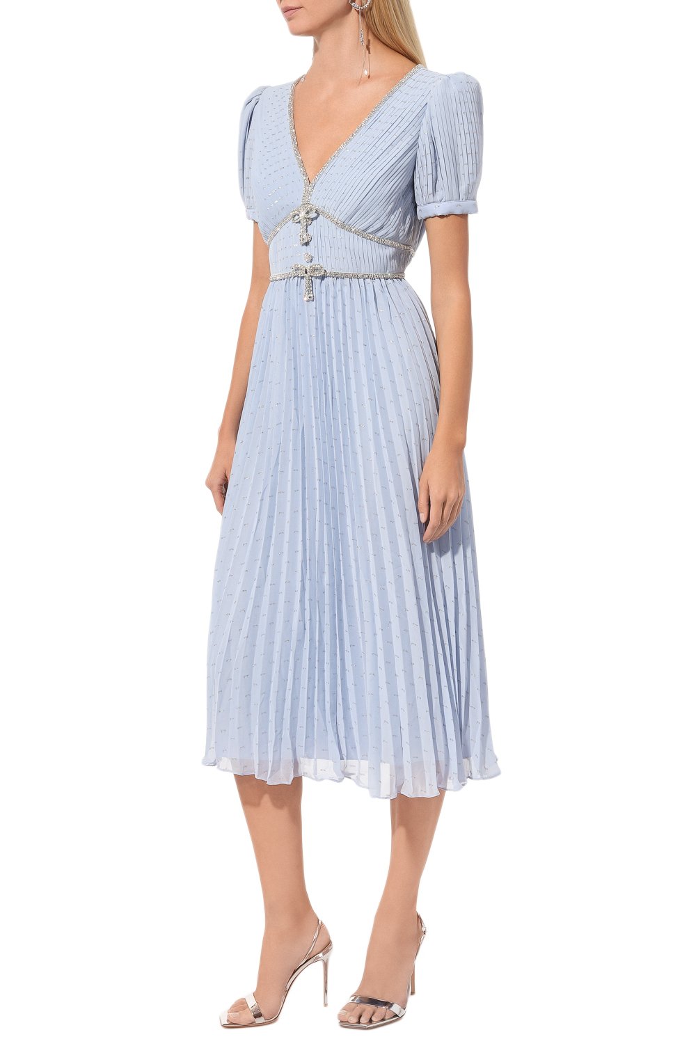 Платье SELF-PORTRAIT, арт. PF24-087M-BL, фото 3