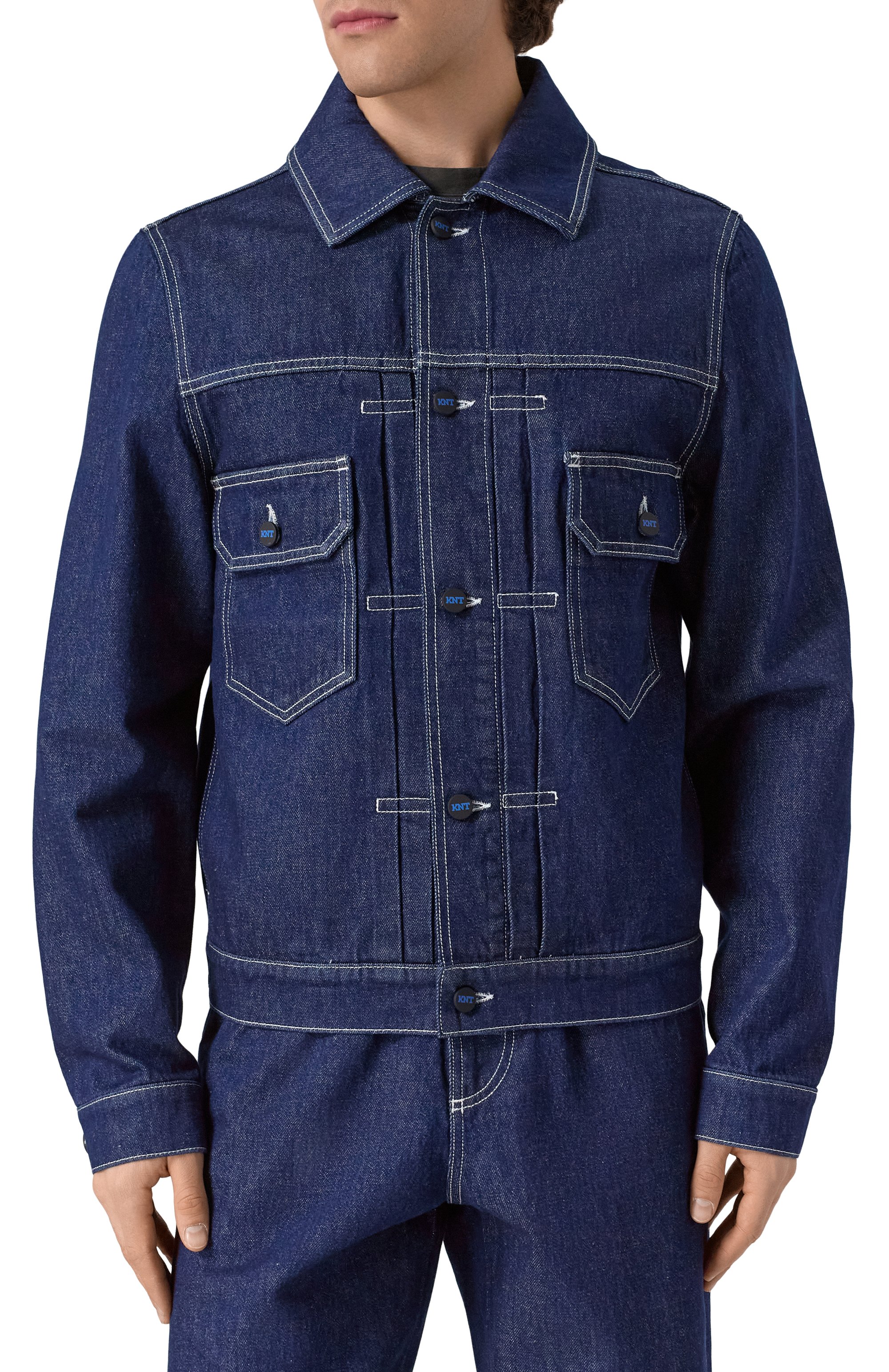 Джинсовая куртка KITON, арт. UGK102K0754F01, фото 3