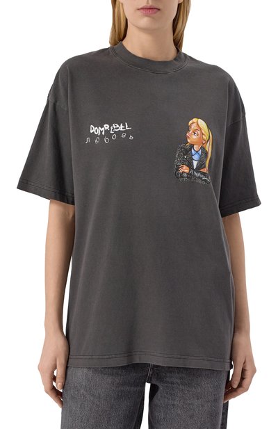 Хлопковая футболка DOMREBEL, арт. B0RED/T-SHIRT, ф ото 3