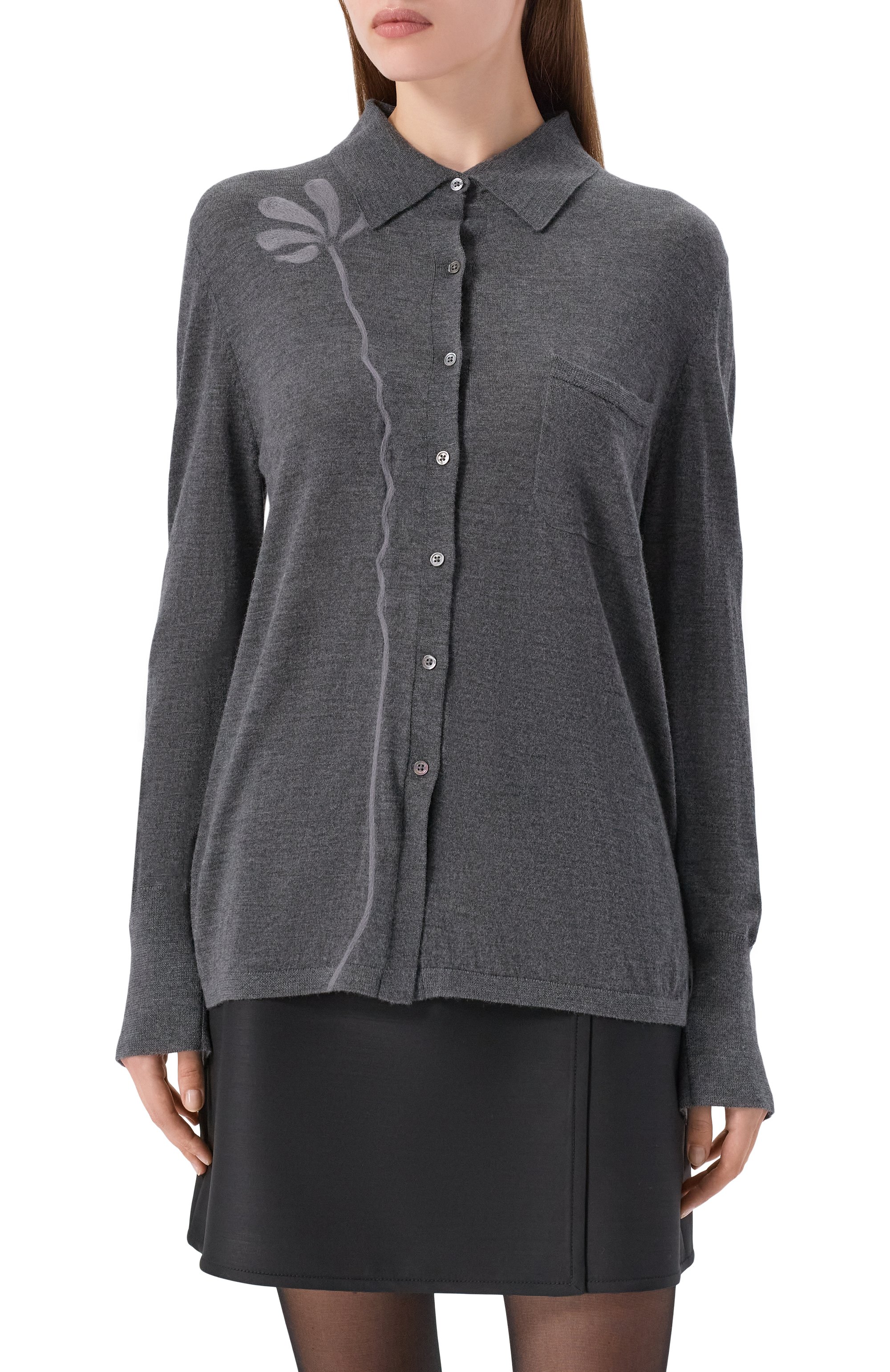 Кардиган из шерсти и шелка BEATRICE .B, арт. 25FA8699S0FT, фото 3