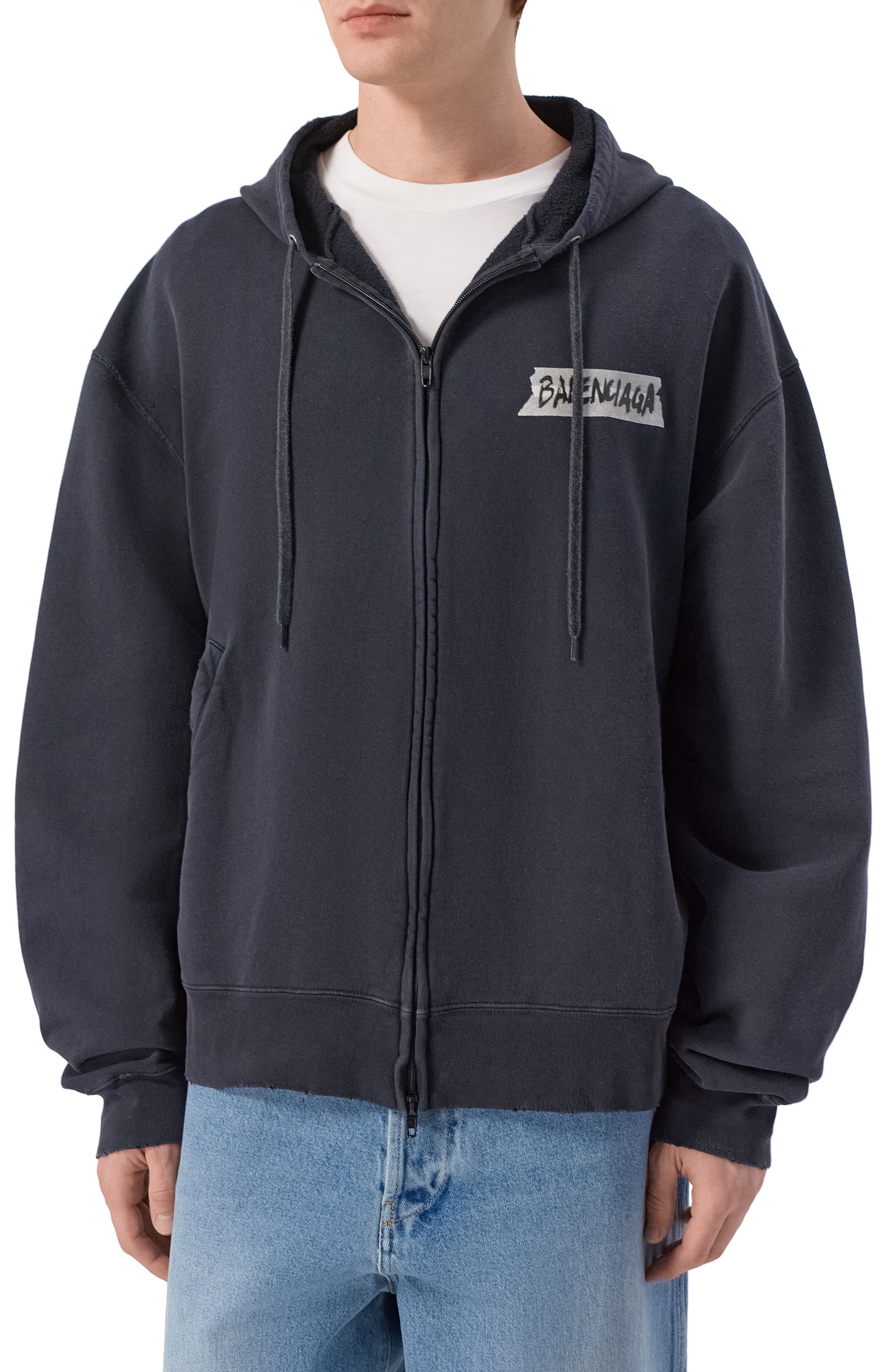 Хлопковая толстовка BALENCIAGA, арт. 850338/TTVL7, фото 3