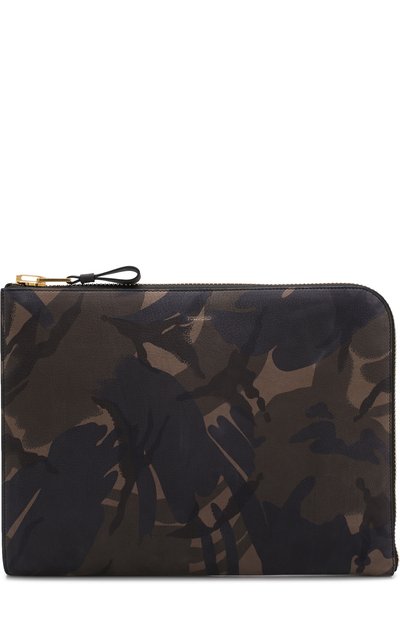 Кожаная папка для документов на молнии с принтом TOM FORD, арт. H0355F-CG9, фото 1