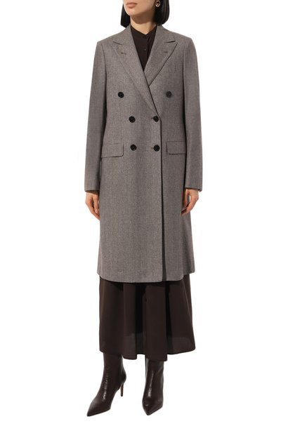 Пальто из шерсти и кашемира KITON, арт. D58608K0104E10, фото 3