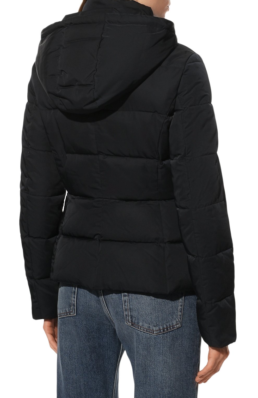 Утепленная куртка EMPORIO ARMANI синего цвета по цене 32100 руб., арт. 6Z2B75/2NAGZ/0UTLET AW22-23, фото 4 Утепленная куртка EMPORIO ARMANI, арт. 6Z2B75/2NAGZ/0UTLET AW22-23, фото 4