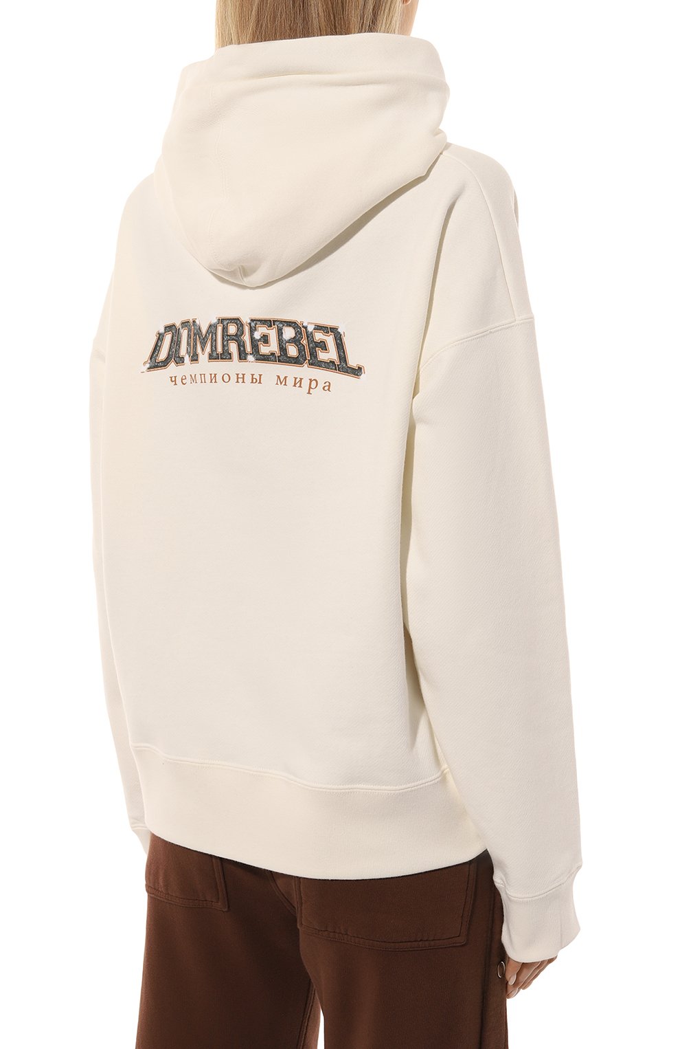 Хлопковое худи DOMREBEL, арт. PUNCHLINE/H00DIE, фото 4