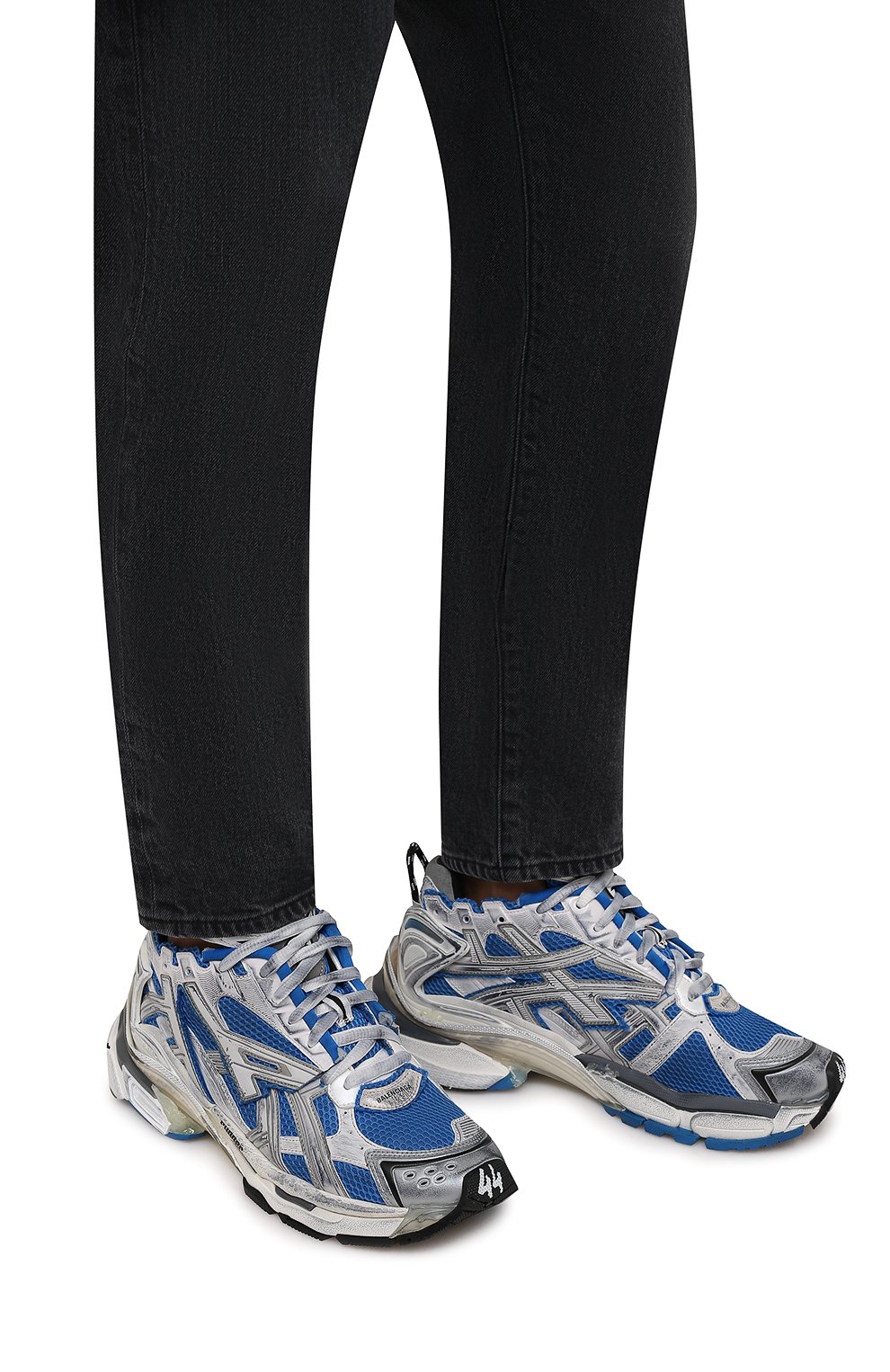 Комбинированные кроссовки runner BALENCIAGA, арт. 677403/W3RB3, фото 3