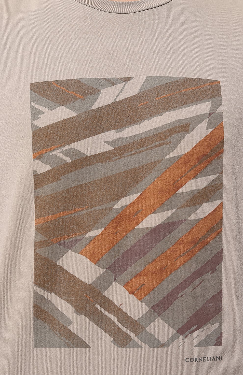 Хлопковая футболка CORNELIANI, арт. 93G589-9325037, фото 5