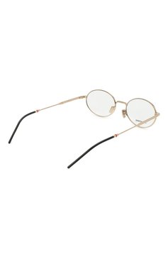 Женские оправа DIOR EYEWEAR золотого цвета, арт. DI0R0237 J5G | Фото 5 (Тип очков: Оправа; Региональные ограничения белый список (Axapta Mercury): RU, Не проставлено; Кросс-КТ: Оправы-унисекс; Нос: Не проставлено; Оптика Гендер: оптика-унисекс; Очки форма: Овальные)