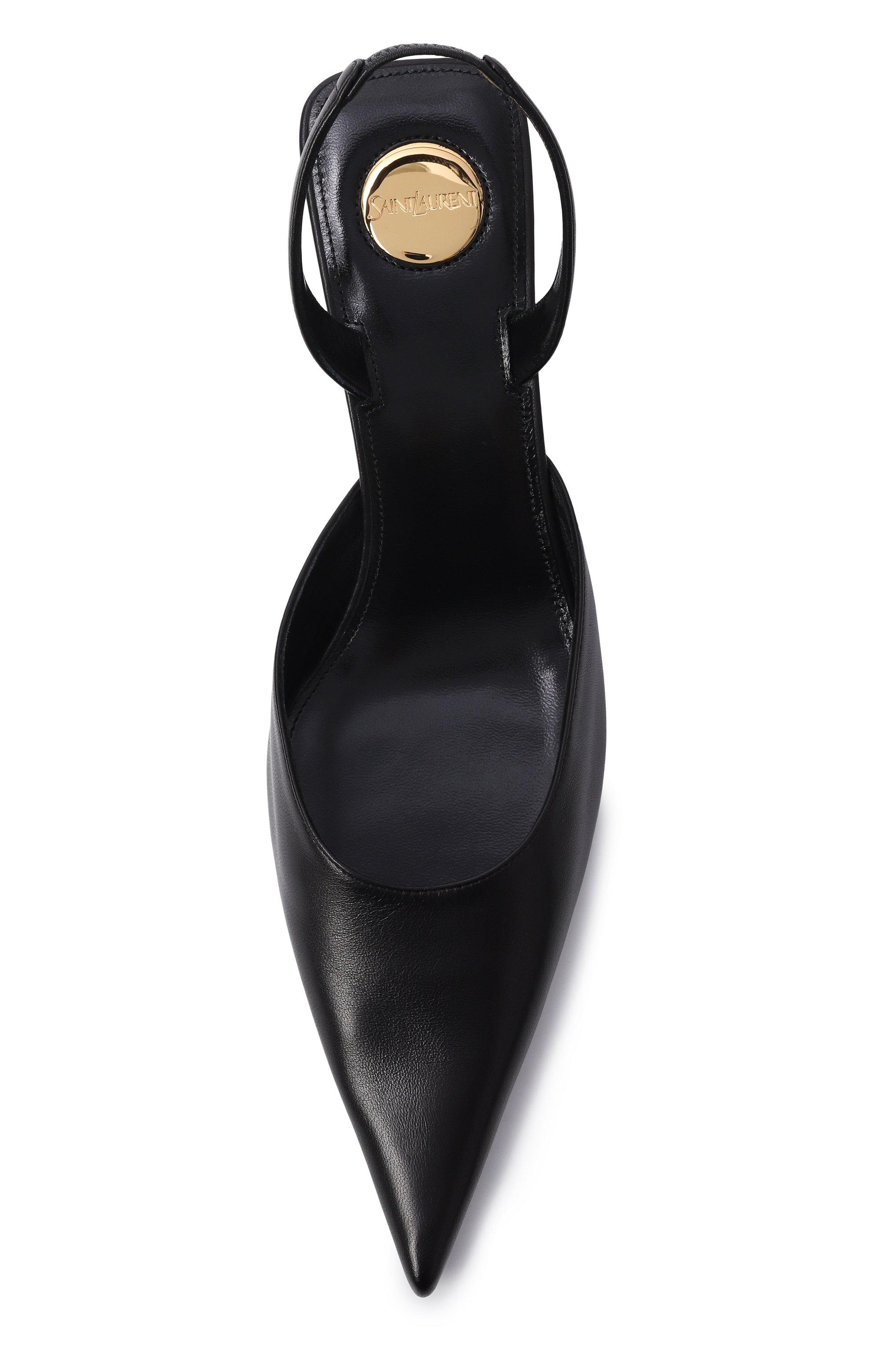 Кожаные туфли misty SAINT LAURENT, арт. 840041/AADF1, фото 6