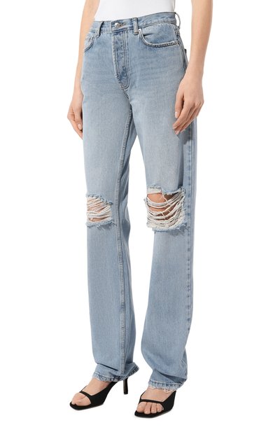 Джинсы MAINLESS голубого цвета по цене 31900 руб., арт. J23-02-11-BL, фото 3 Джинсы MAINLESS, арт. J23-02-11-BL, фото 3