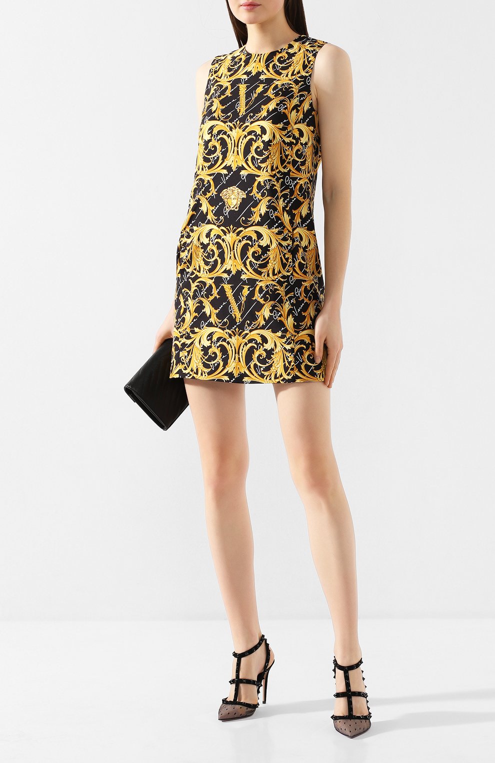 Текстильные туфли rockstud VALENTINO, арт. TW2S0393/CIH, фото 2