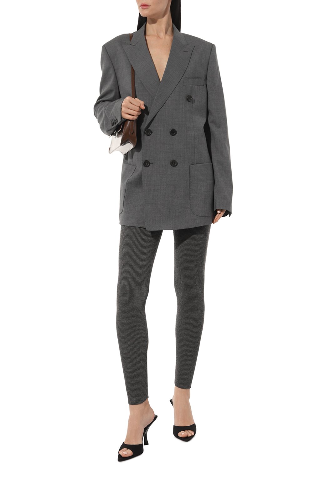 Текстильные мюли ester THE ATTICO, арт. 241WS789/V015, фото 2