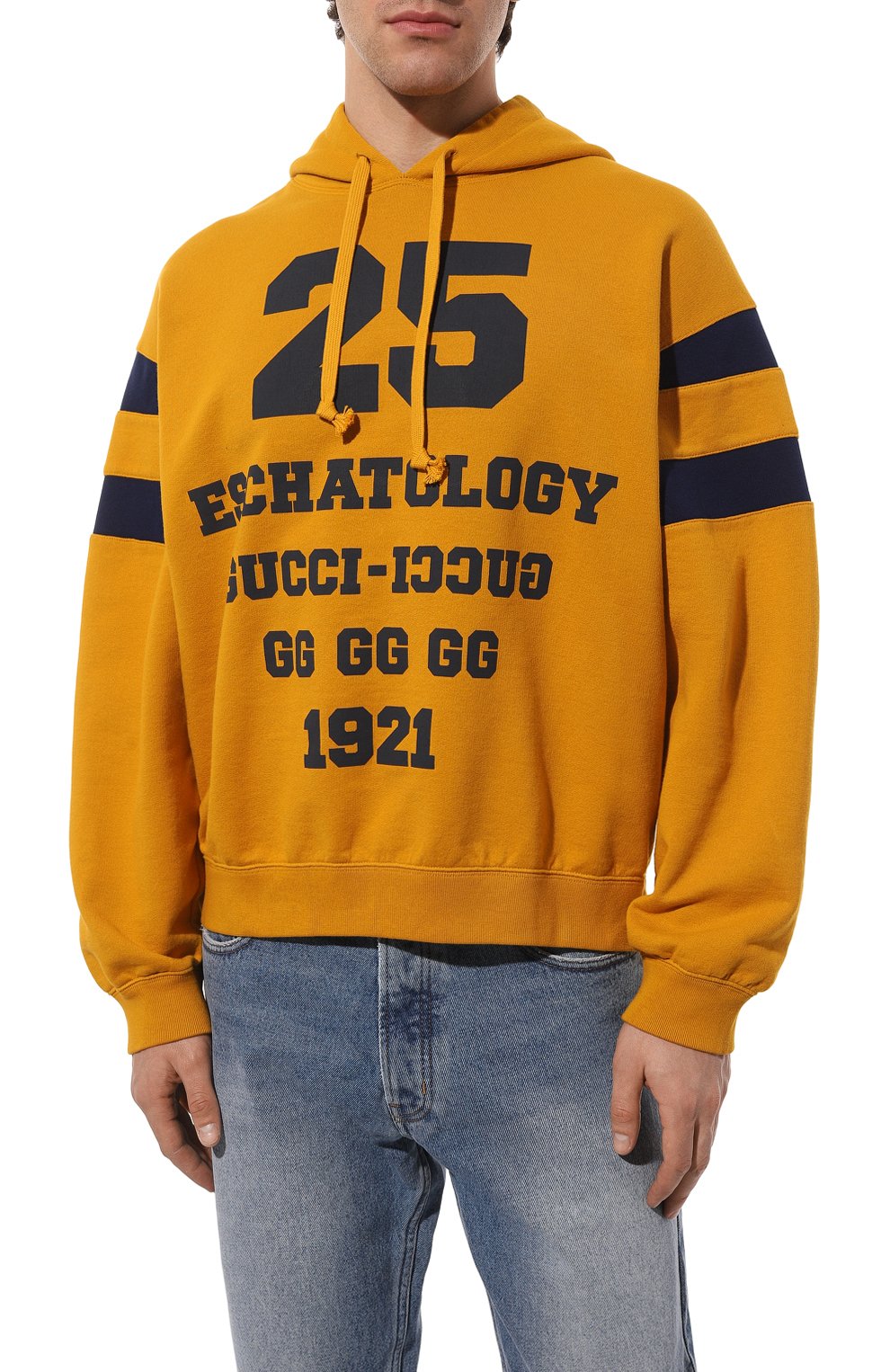 Хлопковое худи GUCCI, арт. 655469 XJDHN, фото 3