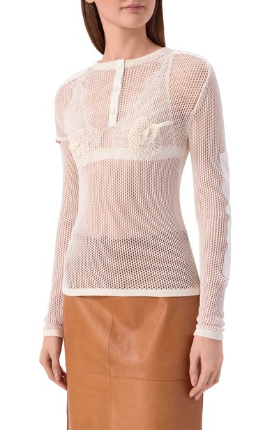 Хлопковый топ MOSCHINO, арт. A0904/0481, фото 3