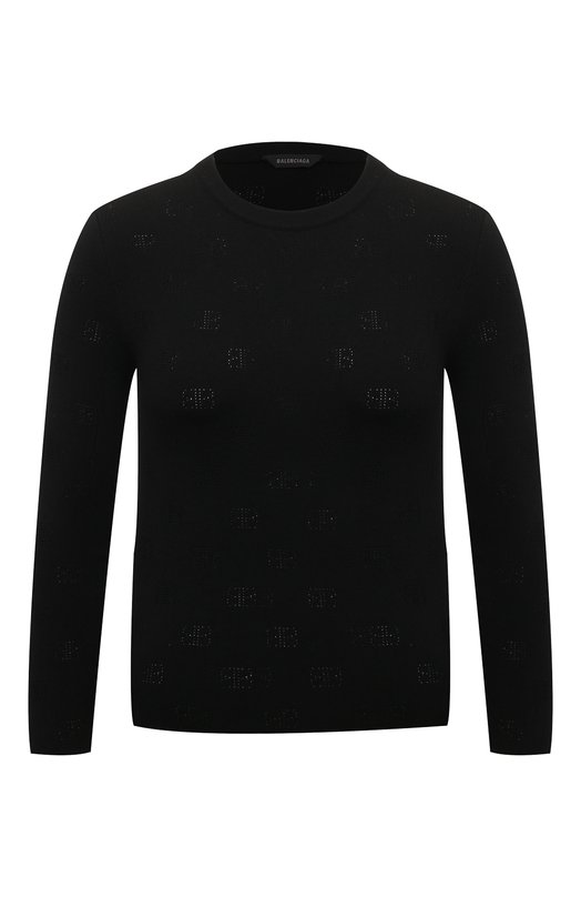 Шерстяной пуловер Balenciaga