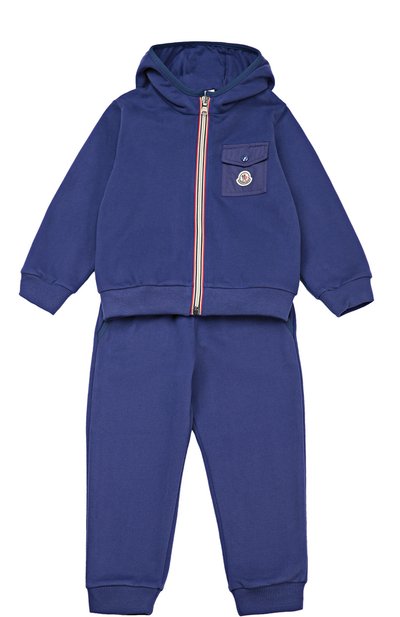 Хлопковый спортивный костюм MONCLER ENFANT, арт. B2-954-88033-05-80385/4-6, фото 1