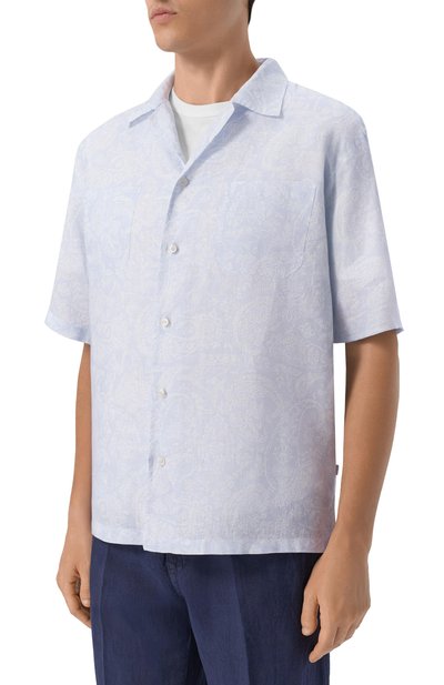 Льняная рубашка PAUL&SHARK, арт. 26413177_001, фото 3