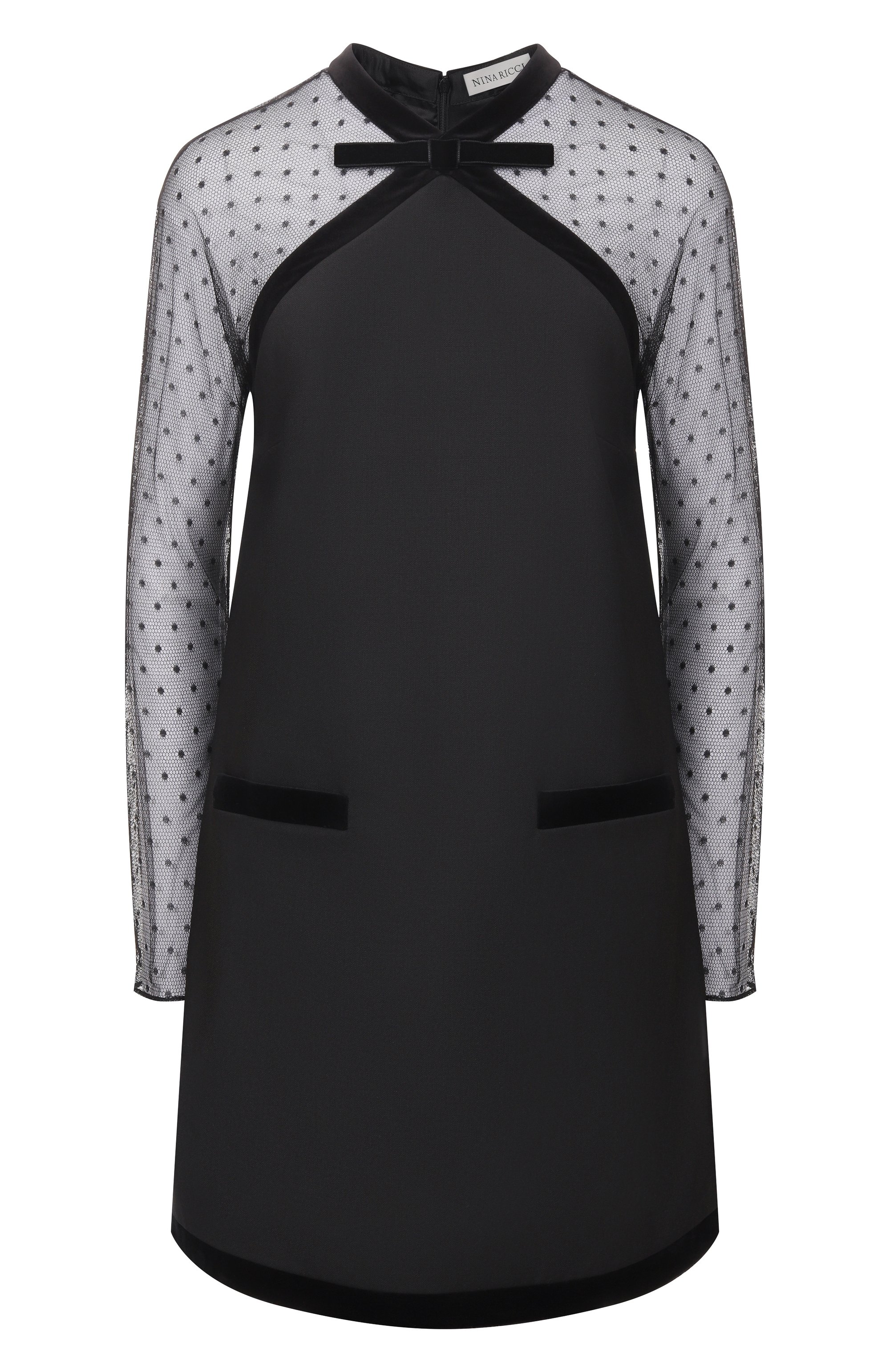 Шерстяное платье NINA RICCI, арт. 25ACR0045/WV0324, ф�ото 1