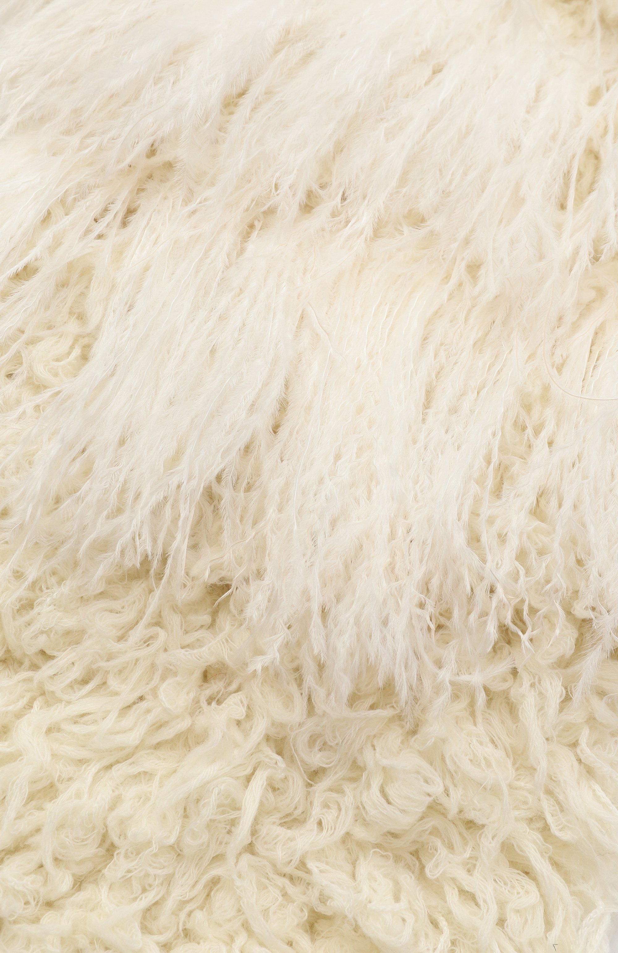 Шерстяной шарф ANN DEMEULEMEESTER, арт. B0013611/KN082, фото 3