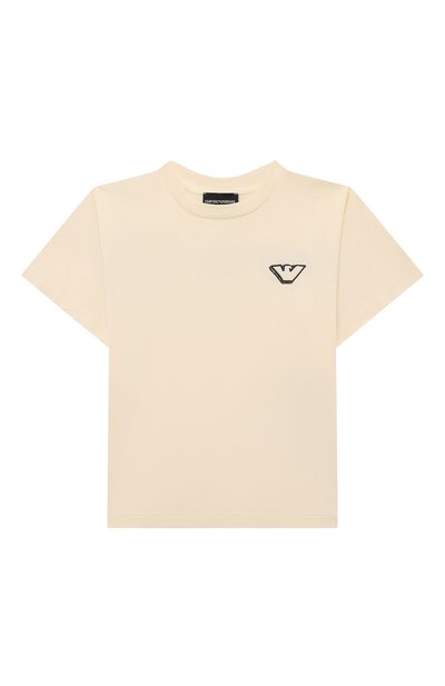 Хлопковая футболка EMPORIO ARMANI, арт. EB000028/AF10382