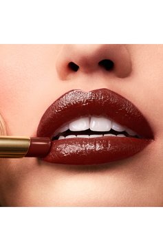 Помада-блеск для губ rouge stiletto glossy shine, оттенок cacao temple 447s (2g) CHRISTIAN LOUBOUTIN  цвета, арт. 8435415078221 | Фото 6 (Региональные ограничения белый список (Axapta Mercury): Не проставлено; Нос: Не проставлено; Финишное покрытие: Блестящий)