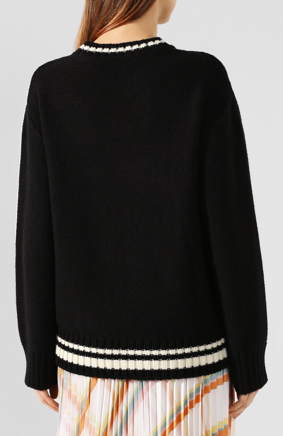 Свитер M MISSONI темно-синего цвета по цене 57800 руб., арт. 2DN00169/2K003Y, фото 4 Свитер M MISSONI, арт. 2DN00169/2K003Y, фото 4