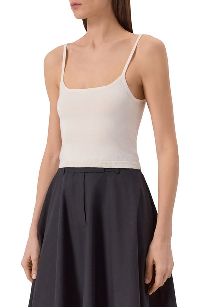 Топ из хлопка и кашемира OFFICINE GENERALE, арт. S26WKNT308, фото 3