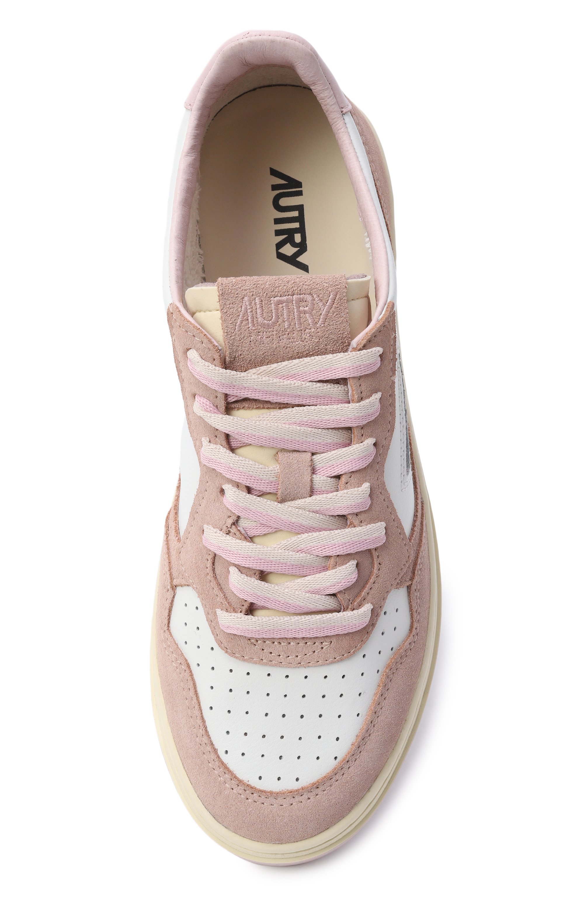 Кожаные кеды medalist AUTRY розового цвета по цене 24350 руб., арт. A1UNAULWBW01, фото 6 Кожаные кеды medalist AUTRY, арт. A1UNAULWBW01, фото 6