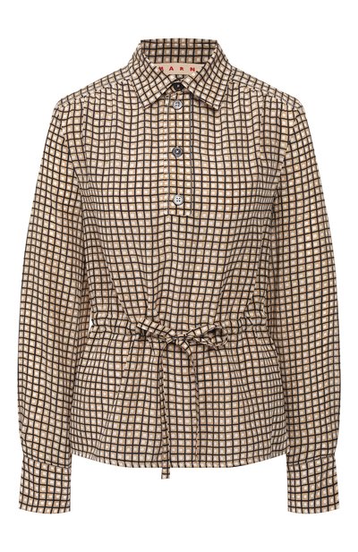Женская шелковая блузка MARNI, арт. CAMA0282A1/TSF32