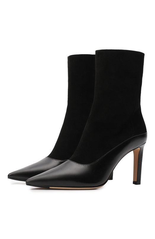 

Кожаные ботильоны Mavie 85 Jimmy Choo, Чёрный