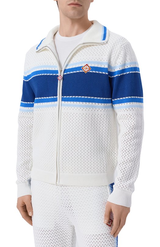 Кардиган Casablanca M-SS26-KW-1303-01 Белый  M-SS26-KW-1303-01 Фото 3