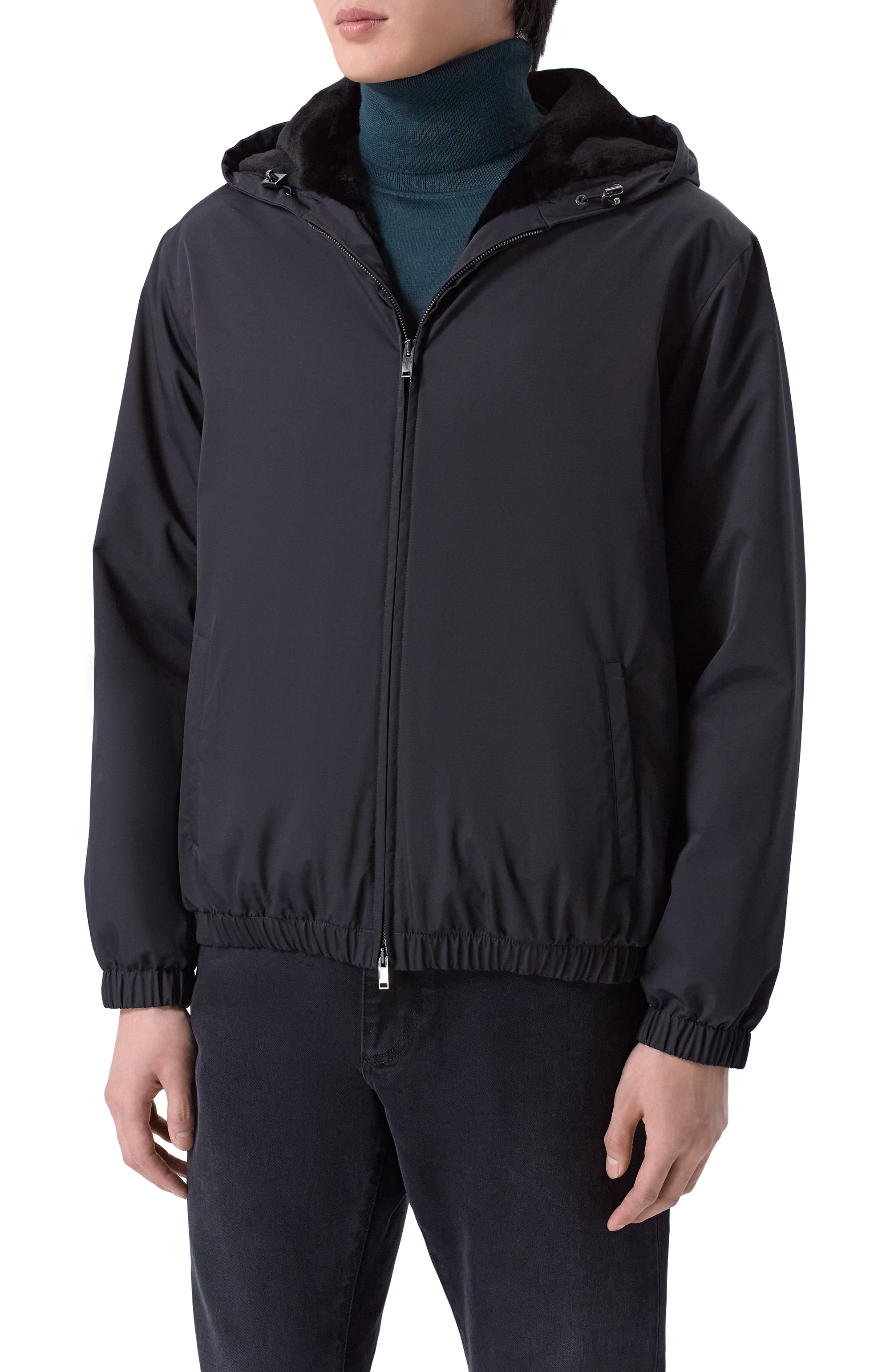 Пуховый бомбер с подкладкой из норки MVST, арт. FTECK-ME5635-4V, фото 3