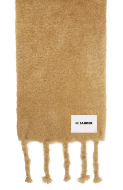 Шерстяной шарф JIL SANDER, арт. J47TE0113/J40041, фото 4